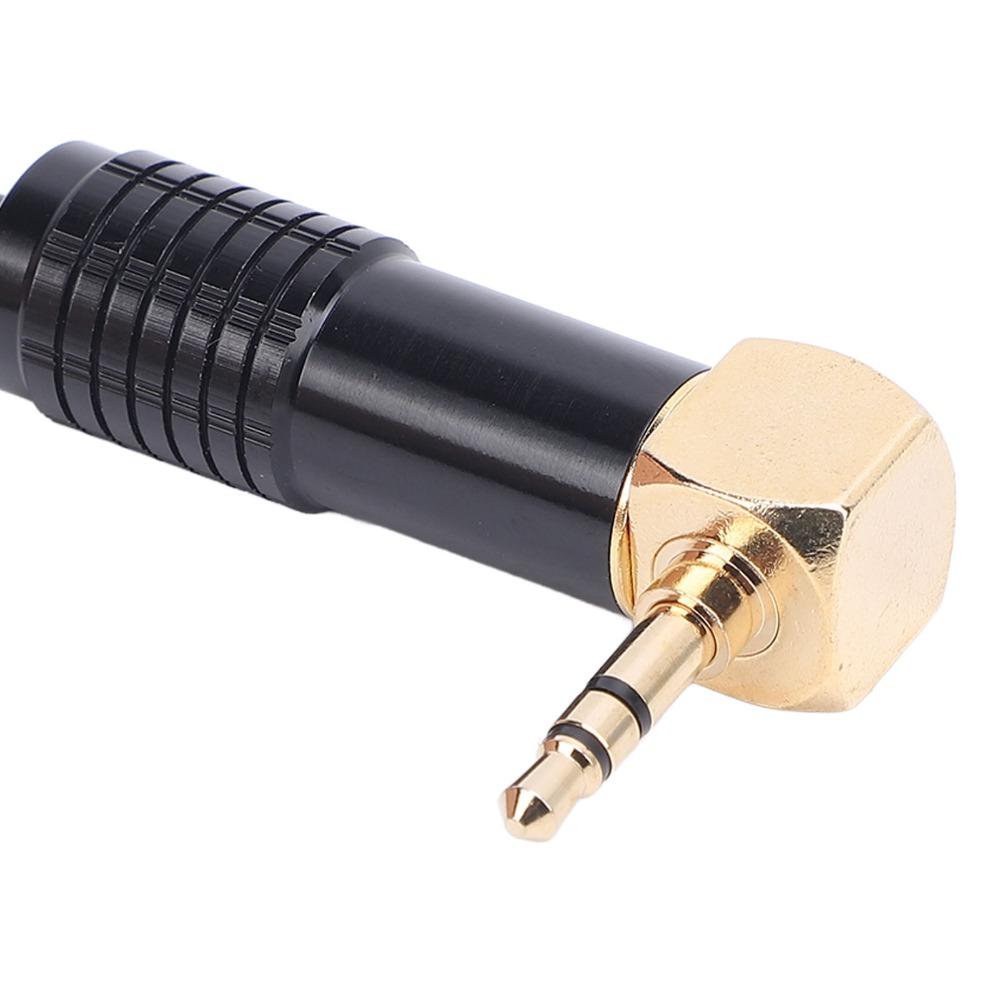 Flexible 3.5mm to Dual XLR Male 1/8 Stereo Y Splitter Cable Professional 3 Pin  Speakers Connection