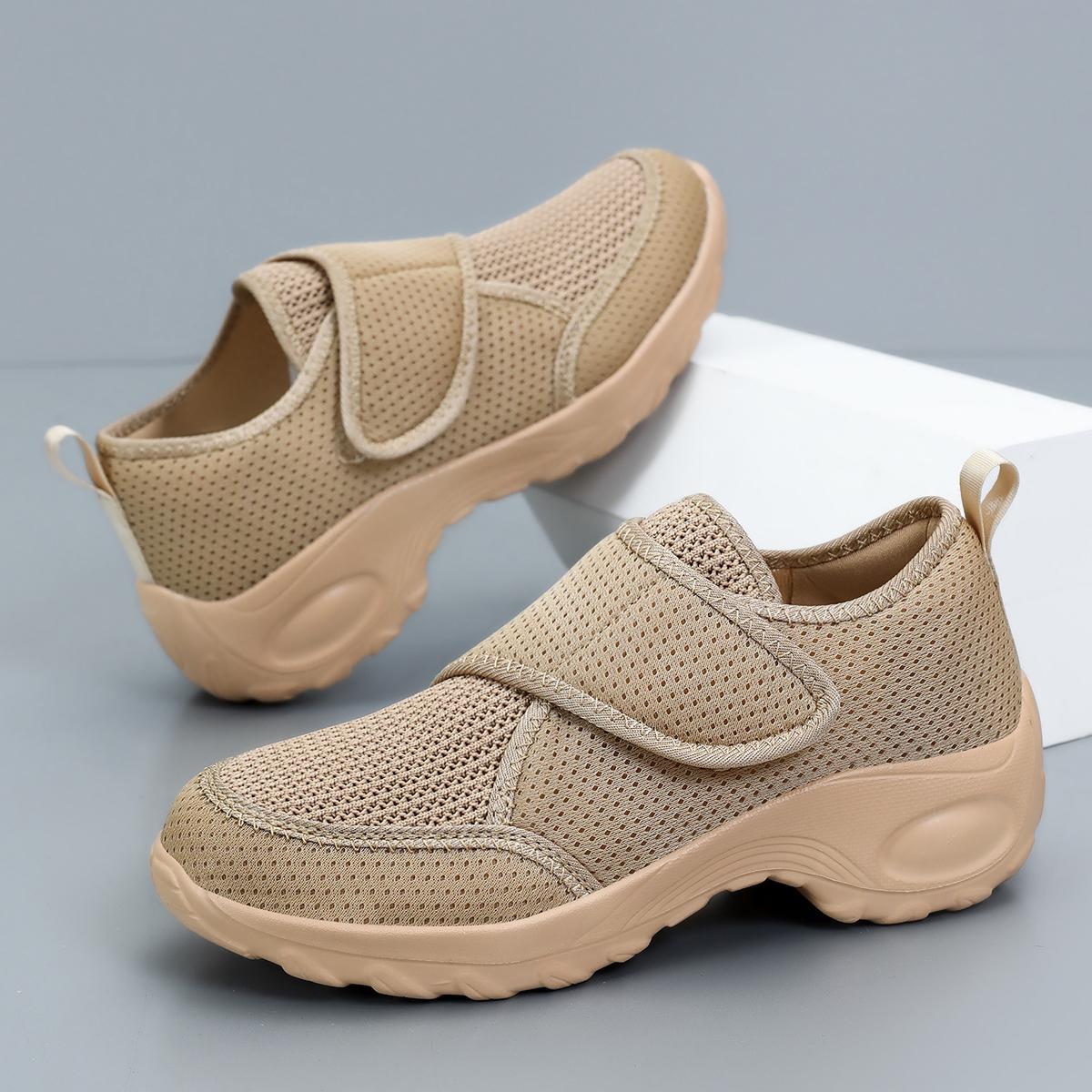 

TUINANLE Women s Summer Shoes - Casual Sneakers, Non-slip Sole, breathable mesh Upper single shoes, versatile, casual and fashionable 36 коричневый