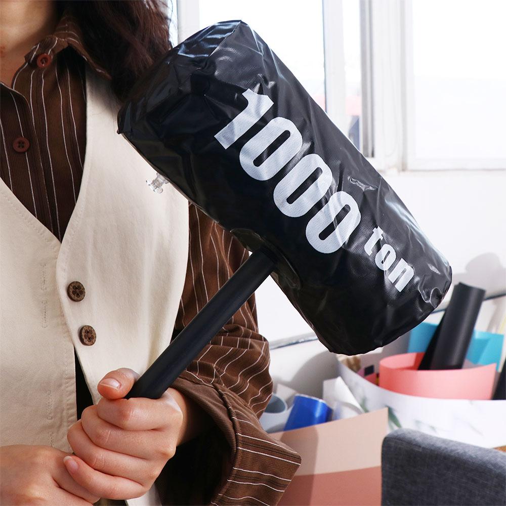Toy Inflatable Balloon Large Thousand-ton Hammer Pool Party Accessory 1000T  Inflatable Hammer