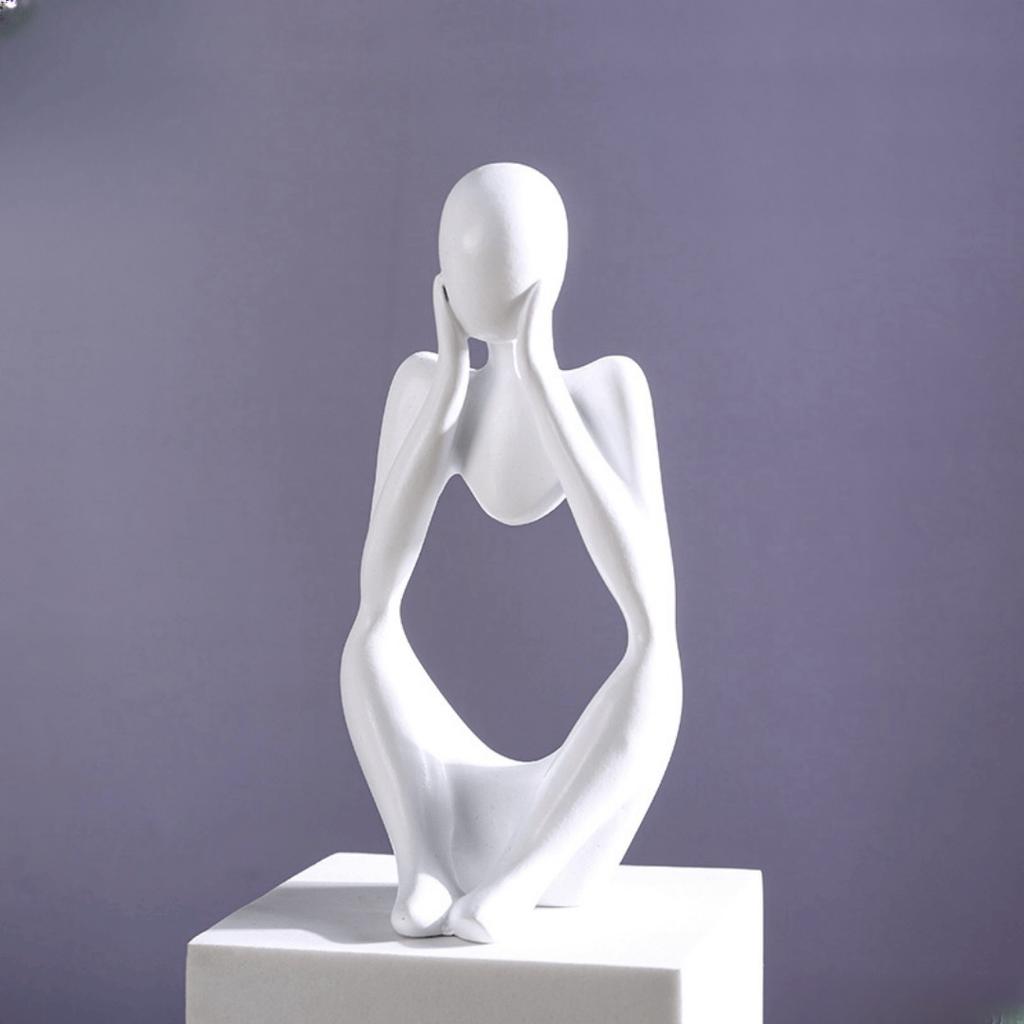 The Thinker Abstract Statues Sculptures Yoga Figurine Nordic Living Room Home Decor Decoration Maison Desk Ornaments gift