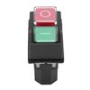 Electromagnetic Push Button Switch 16A 4 Pin Water Proof Emergency Stop Push Button Switch for Electrical Panel Power