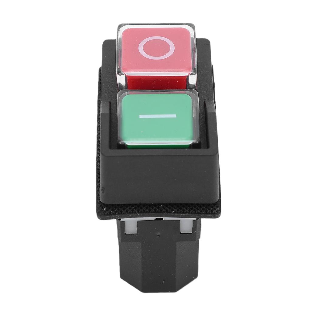 Electromagnetic Push Button Switch 16A 4 Pin Water Proof Emergency Stop Push Button Switch for Electrical Panel Power