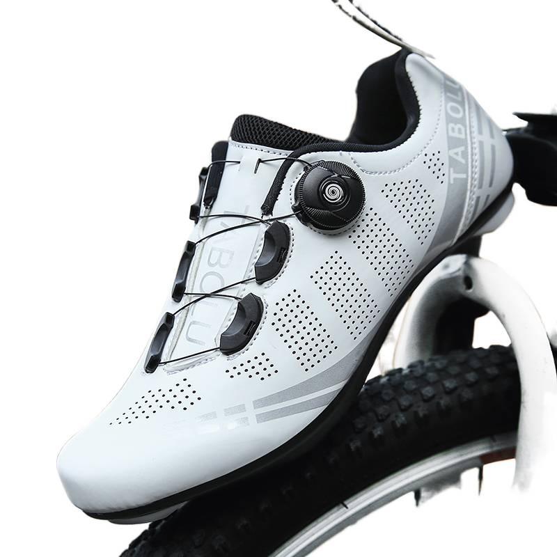Leisure road bike lock shoe set cycling shoes summer breathable hard bottom mountain unlocked bicycle shoes help
