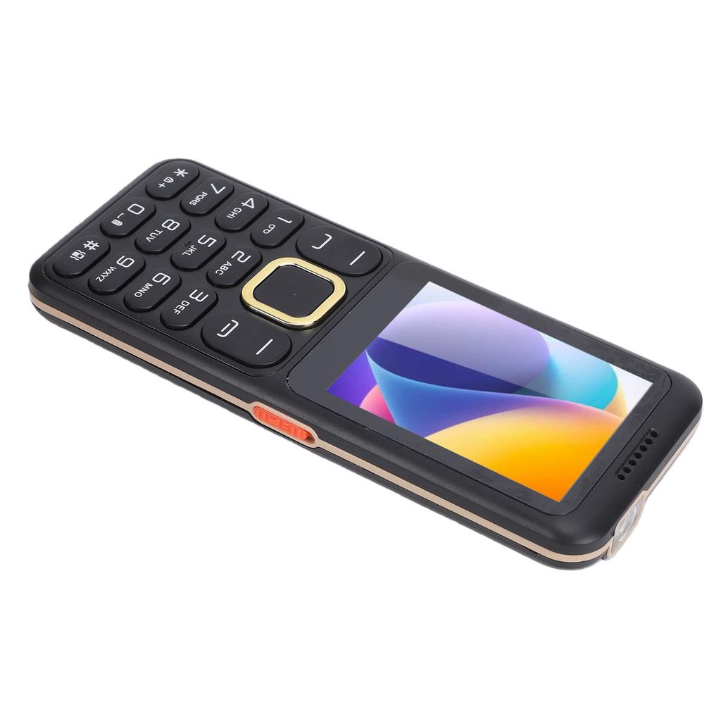 2G Seniors Phone 2.4 Inch Screen Ultra Slim Large Capacity Battery Big Buttons Cell Phone with Flashlight Bluetooth