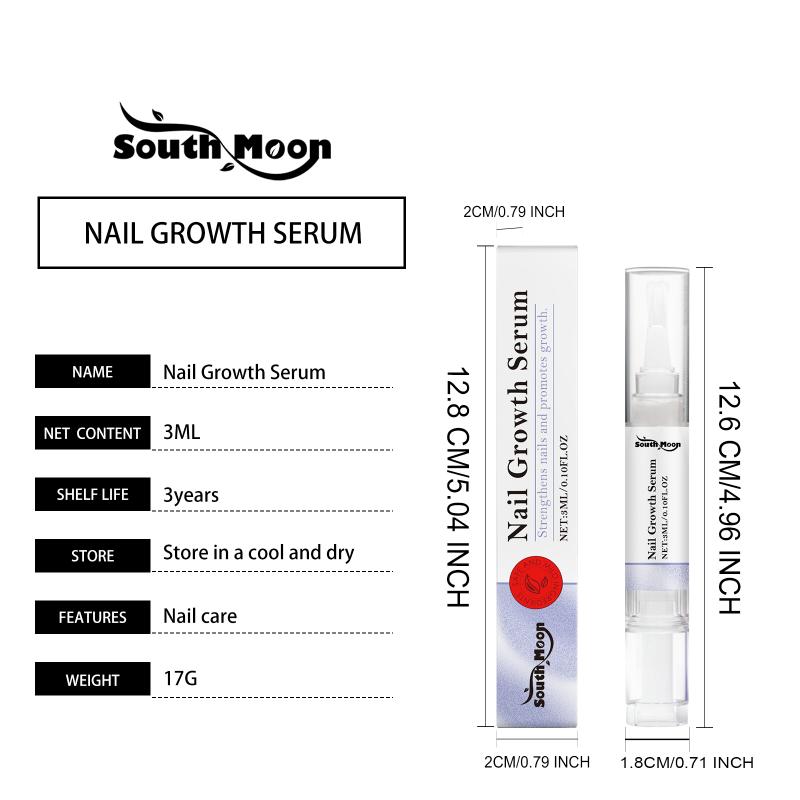 Nail Care Cuticle Oil Pen Strengthening Serum for Brittle Nails Soothes Dry Cuticles Daily Home Manicure Use