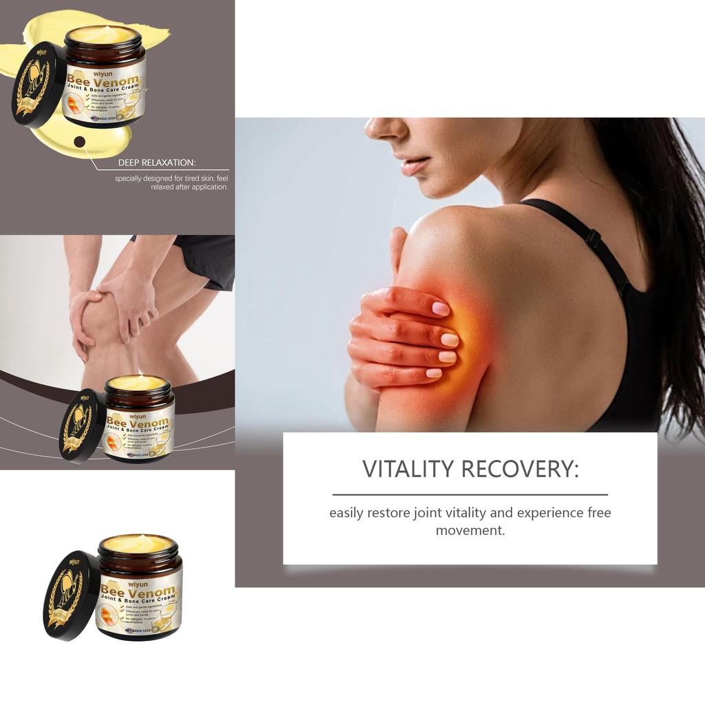 Wiyun Venom Bee Joint Care Cream 60g Herbal Relief For Soothing Joint And Muscle Pain