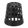 30pcs With Holes Aquarium Planting Basket Black Hydroponic Net Pot  Hydroponics System
