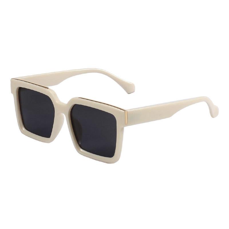 Square Stylish Small Beach Sunglasses Fashionable Unisex Uv400 Wholesale