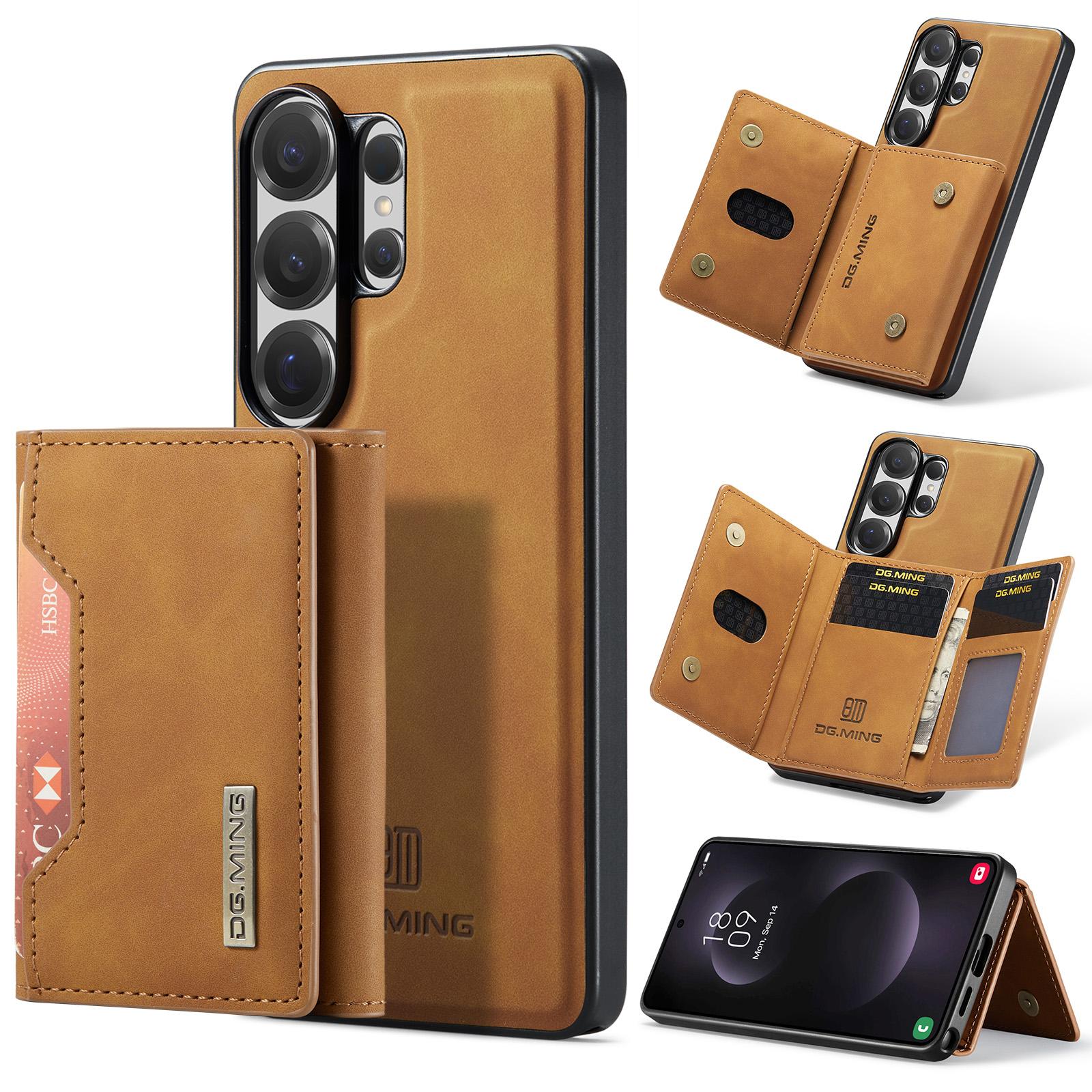 

2 in 1 Detachable Wallet Magnetic Card Holder Case for Samsung Galaxy S26 Ultra S25 Plus S24 S23 FE A16 A26 A56 A55 A35 Cover Galaxy S23+ світло-коричневого кольору