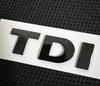 1pcs 3D ABS high quality V6 V8 TDI TSI car Letter BSDG Rear trunk Decals Emblem badge sticker Decal styling