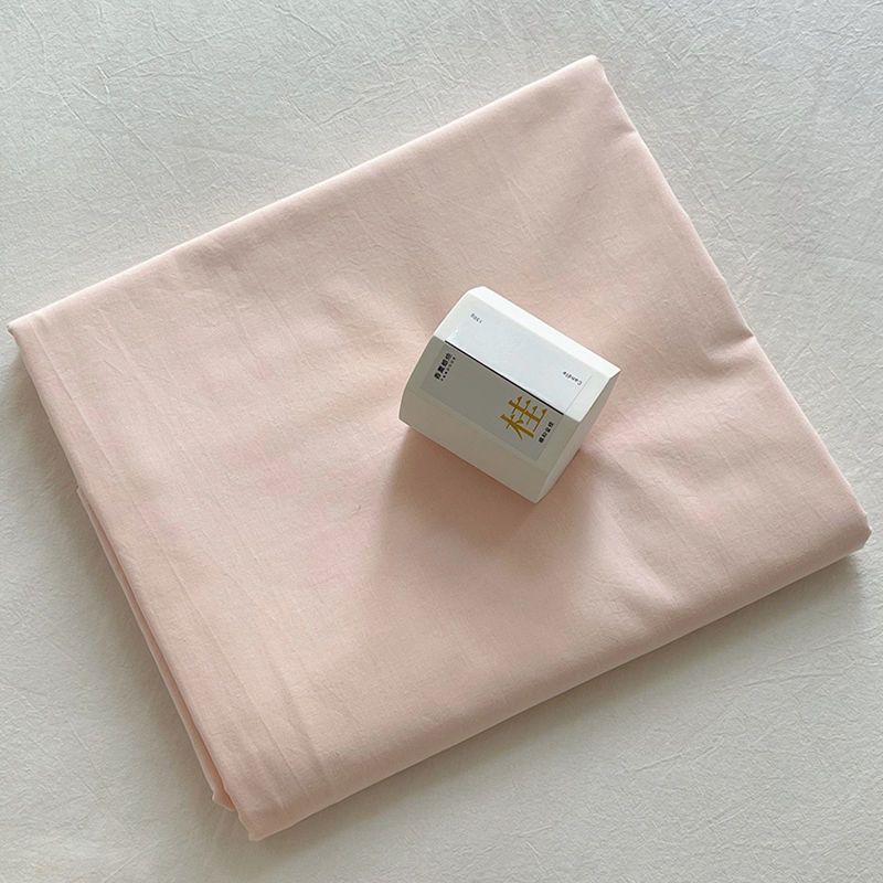 New Solid Minimalist Washed Striped Bed Sheet, Soft Bedding for Single Double Student Dormitory Home