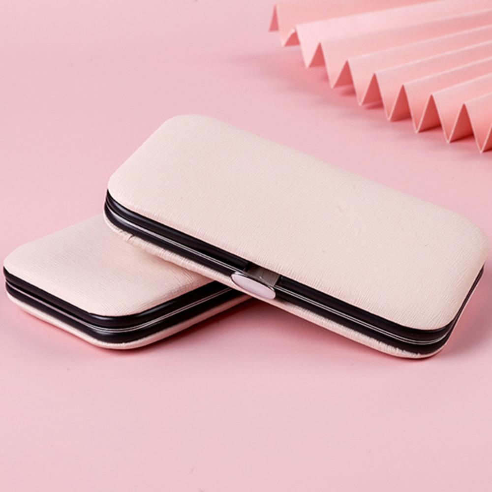 Stainless Steel Manicure Set 10 PCS Nail Clippers Kit Professional Pedicure Tools with PU Case For Home/Travel Use