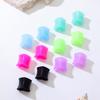 2pcs Heart Shaped Silicone Ear Plugs, Multi-Color, Material, Sexy Body Piercing Jewelry, Suitable for Women & Men, Great Gift for Birthday
