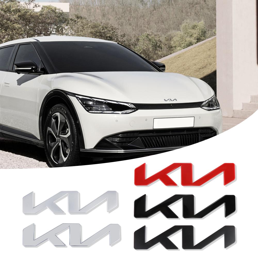 KN ABS Plakette Auto Front Logo Aufkleber Für Neuen Kia Stoßstange Hinten Heckklappe Kofferraum Aufkleber Auto Heck Emblem Aufkleber Styling Zubehör