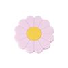 Anti-slip Cup Holder Mat Flower Cup Coaster Round Daisy Silicone Cup Pad  Dining Table
