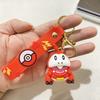 Cute Pokemon Key Ring Gengar Snorlax Mimikyu Anime Action Figure Toy Keyring Pendant Gift High Quality Perfect Gift
