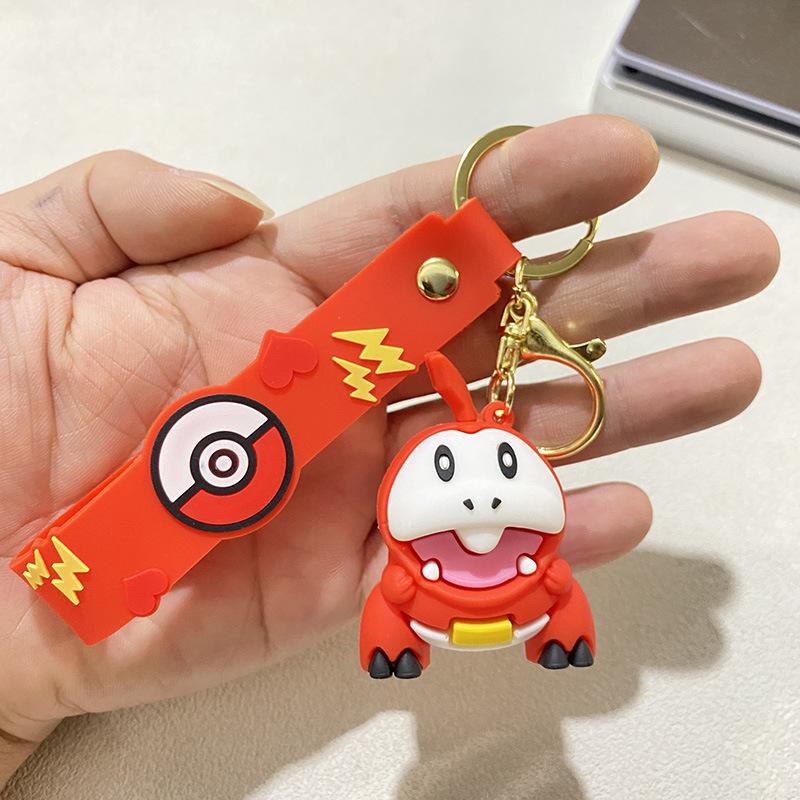 

Adorable Pokemon Key Ring Gengar Snorlax Mimikyu Animation Action Figure High Quality Plaything Keyring Pendant Present