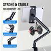 Adjustable Desktop Tablets Mount Holder With Ball Joint For Cooking Office And Video Calls Up To 13inches