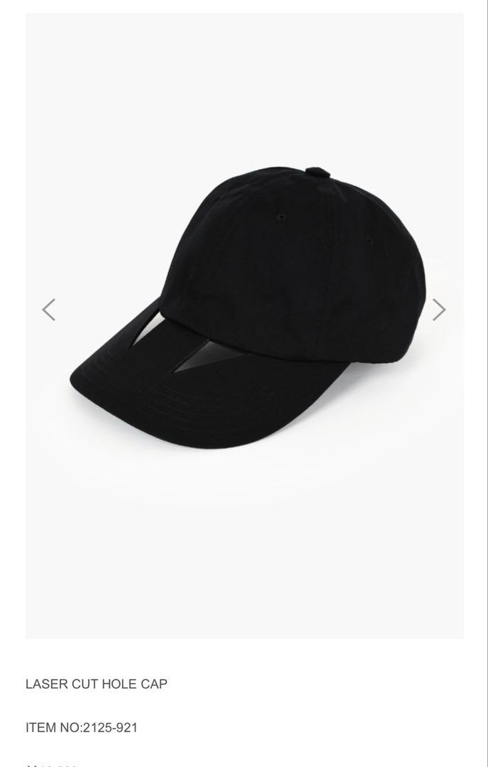 

[USED] LAD MUSICIAN LASER CUT HOLE CAP BLACK
