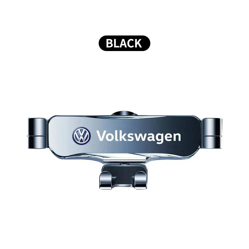 

Cars VW For Volkswagen Car Phone Holder 360 Degree Rotate Air Vent Mount Clip Stand For Volkswagen VW GTI Rline R Polo Golf MK8 чёрный