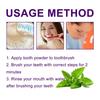 OUHOE Purple Tooth  Yellow Stains Tartar Cleaning Care Whitening Teeth Powder
