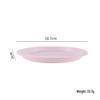 ZISIZ Plastic Round Serving Plate