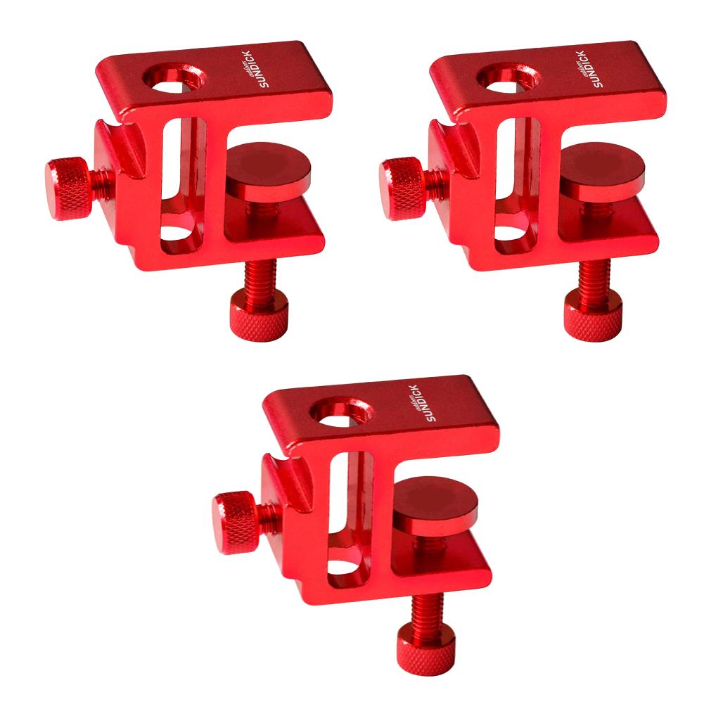 1-5Pcs 360 Degree Rotation Camping Lamp Pole Table Clip Suitable for Diameter 10-12mm Adjustable Height for Desktop Table Lamp