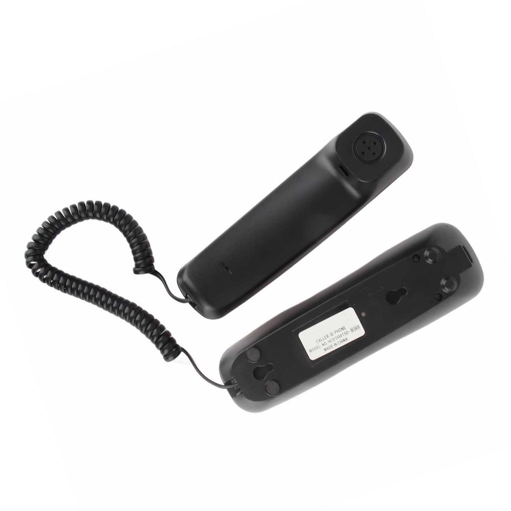 Mini Wall Telephone Home Office Hotel Incoming Caller ID LCD Display Landline Phone