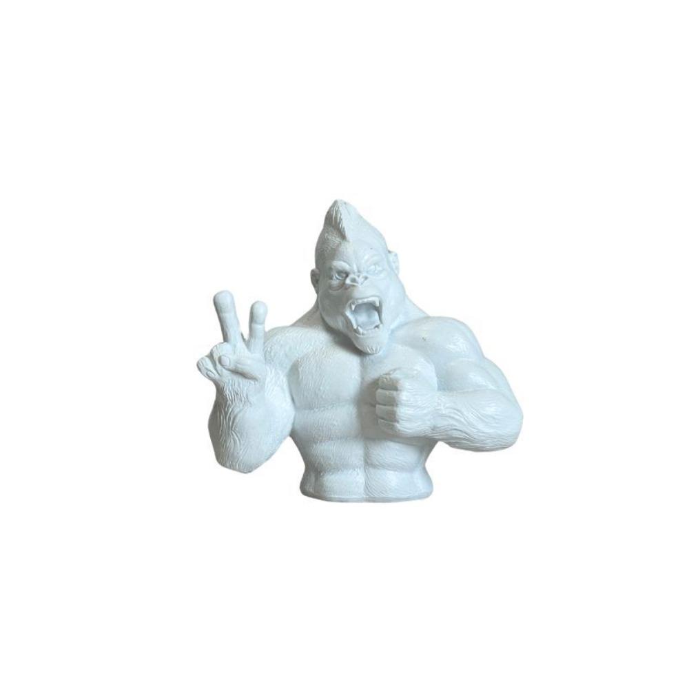 Handicraft Monkey Toy Sculpture Resin Miniatures Figurine Simulation Orangutan Statue  Prop