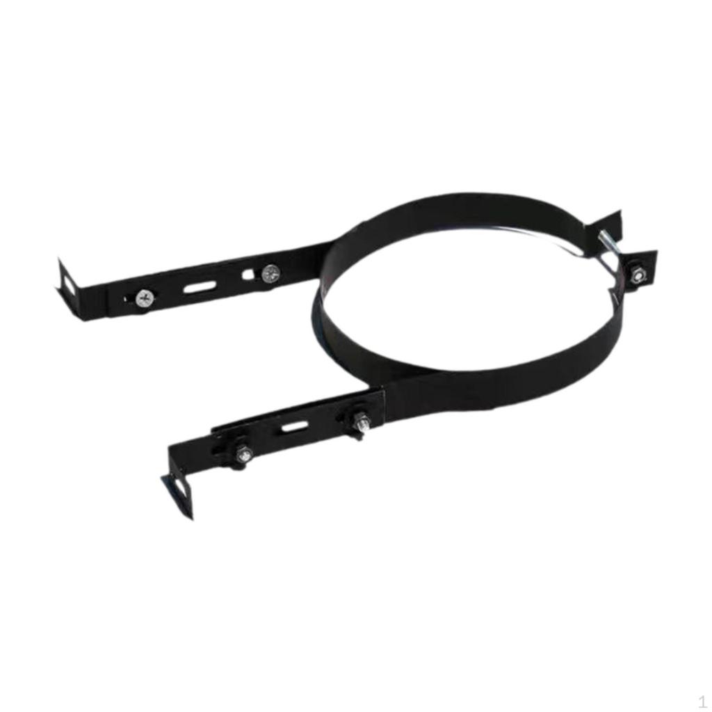 Chimney Pipe Bracket Holder Hanger Heat Resistant Fixing Hanging Stainless Steel