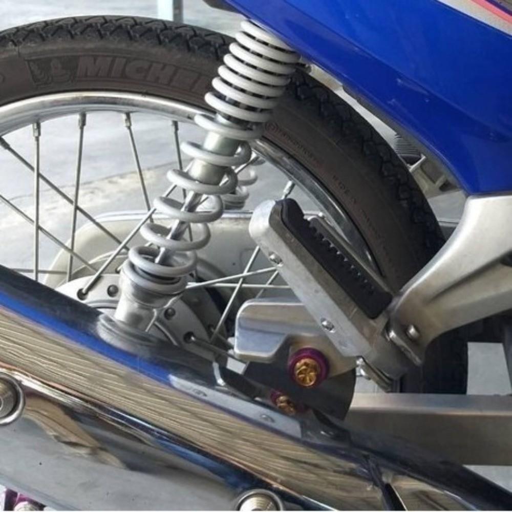Aluminum Motorcycle Pedals Black Motorbike Foot Pegs Motorcycle Replacement Accessories