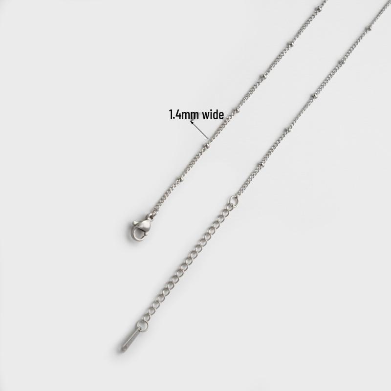 18K Gold-Plated Stainless Steel Letter Pendant Necklace with Clavicle Chain - Customizable Jewelry Accessory