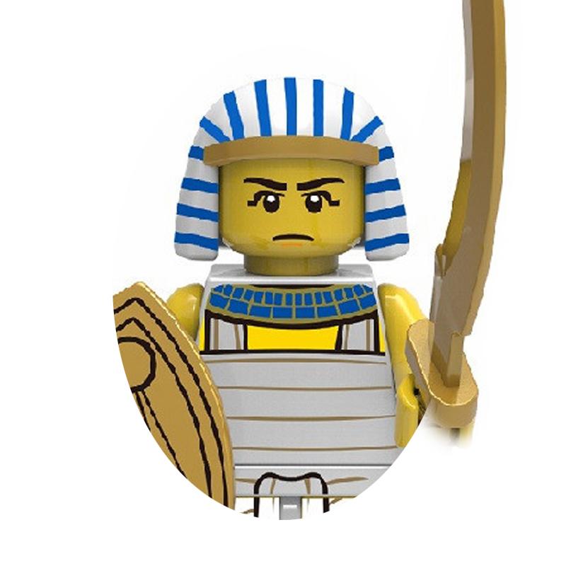 Medieval Military War Soldier Doll Building Block Spartan Soldier Crusader Roman Knight Weapon Sword Helmet Children's Toy Gifts