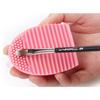 Nouveau Nettoyage Maquillage Gant Brosse de Lavage Laveur Conseil Cosmétique Brosse oeuf Bleu