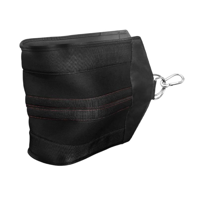 

Squatting Tension Belt Leg Training Support Tool Squat Knee Attachment Homes Gym Accessory Cable Machine Attachment 1