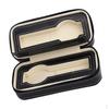 1 Piece. PU Leather Watch Case For 2 Watches Box With Zipper