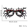 Spider Halloween Eyeglasses Web Zombie Head Ghost Cartoon Style Props Christmas