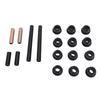 Front Lower Spring Upper A Arm Bushings 1022874011 Front Control Arm Bushing and Sleeves Kit Replacement for Club Car