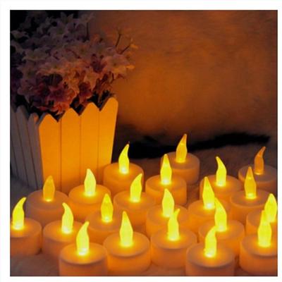 Bougie LED sans flamme Lumière Alimentée par batterie Lampe couleur vive Ligne clignotante Lumières de décoration longue durée (batterie non incluse)