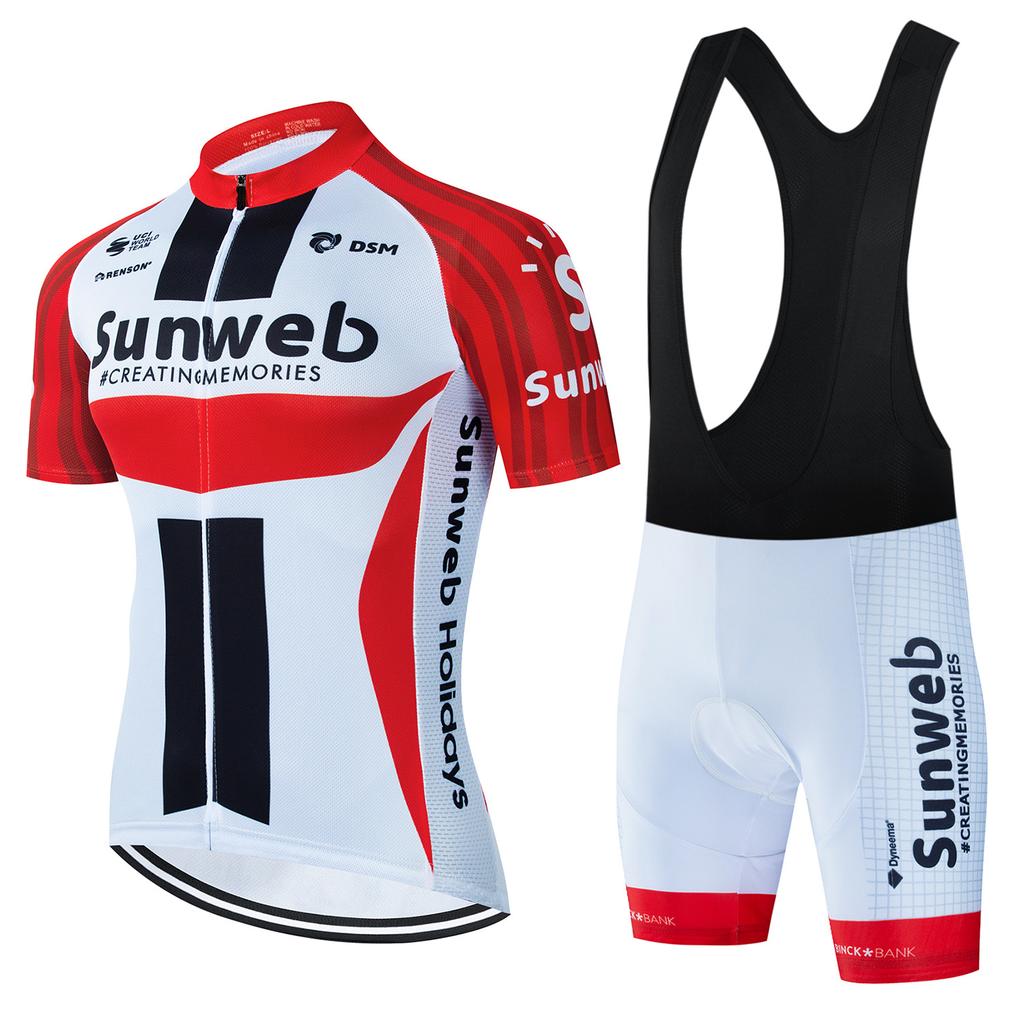 Summer Men'S Short Sleeve Cycling Suit Mountain Road Cycling Team Edition Top Pants