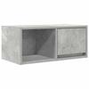 VidaXL TV Stand Concrete Grey 60x31x25.5 Cm Engineered Wood, TV Bench, Hi-fi Cabinet, Entertainment Center, TV Sideboard, 861442
