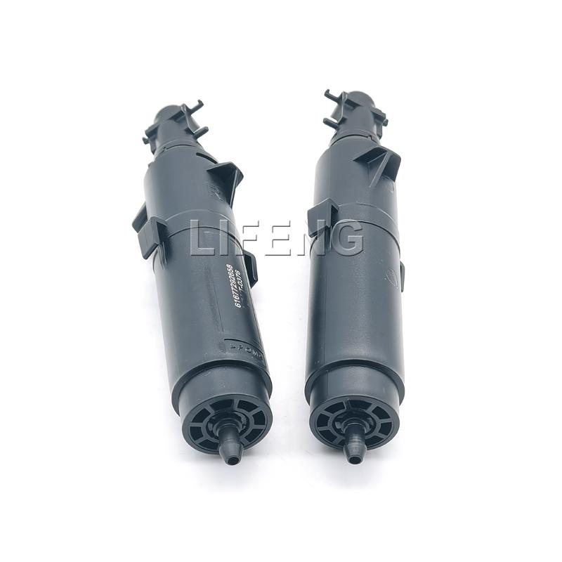 1Pair Front Headlight Washer Nozzles Left+Right For BMW X5 F15 X5M F85 X6 F16 Front Bumper Water Sprayer 61677292657 61677292658