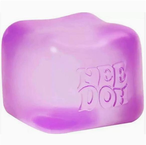 Needoh Nice Cube Sensory Stress Reliever Fidget Tool For Anxiety & Focus Desk Sensory Cube For Adults & Kids