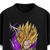 Saiyan Anime Dragon Ball Men Women Summer T-shirt Harajuku Retro Short-sleeved Loose Oversized Casual and Comfortable Y2k Top