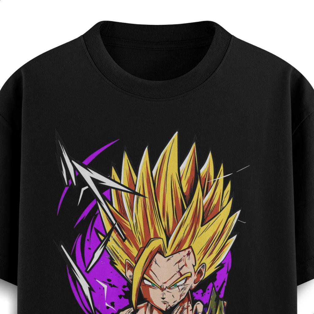 Saiyan Anime Dragon Ball Men Women Summer T-shirt Harajuku Retro Short-sleeved Loose Oversized Casual and Comfortable Y2k Top