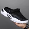 Fashion Men's Sneakers Mesh Outdoor Men Shoe Autumn Breathable Men's Casual Slippers Lightweight Personality Walking Beach Male Slipper