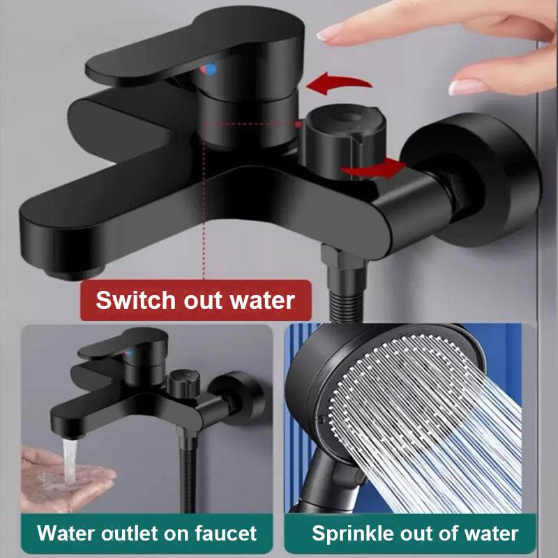 Bathroom Shower Faucet Mixing Valve Shower Shower Set Bathtub Mixing Switch Triple And Cold Faucet Shower Faucet