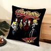 Band A-Aerosmith Cushion Cover Soft Short Plush Pillow Cover Smooth Cozy Texture Aesthetic Cushion Case Home Decor