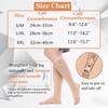 1 Pair Zipper Calf Compression Socks Knee High Open Toe Support Graduated Medical Varicose Veins Hosiery for Men Women