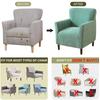 1PC Nordic Club Chair Cover for Living Room Elastic Jacquard Armchair Slipcover Non Slip Tub Single Sofa Slipcovers Funda Sillon